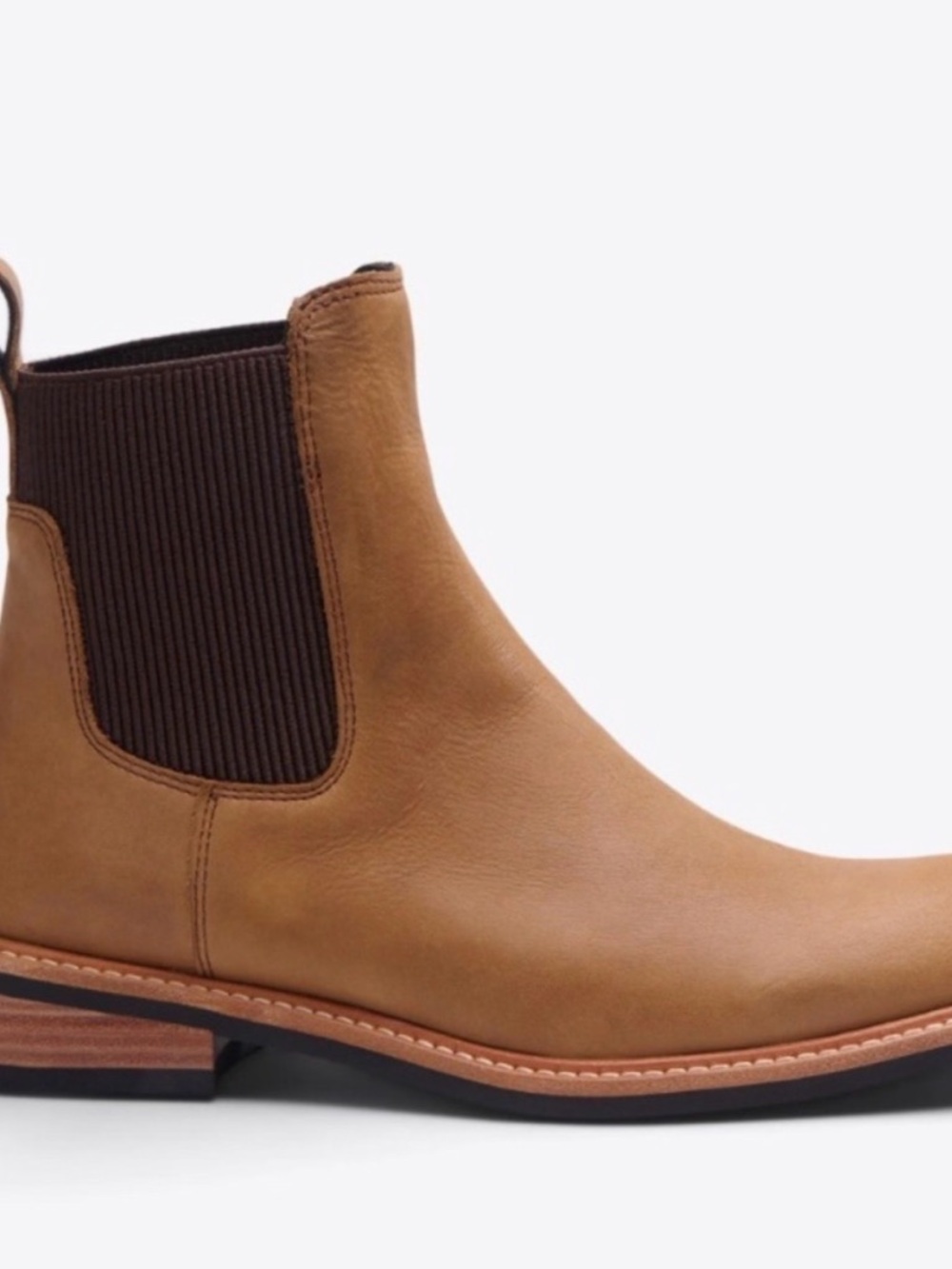 Nisolo Carmen Chelsea Boot in Almond US women’s size 9 - Picture 2 of 7